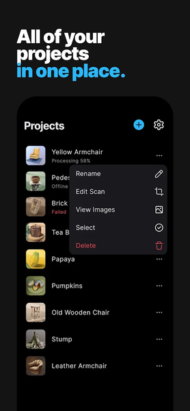 RealityScan Mobile - Image screenshot of android app