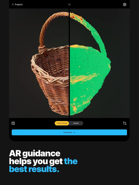 RealityScan Mobile - Image screenshot of android app
