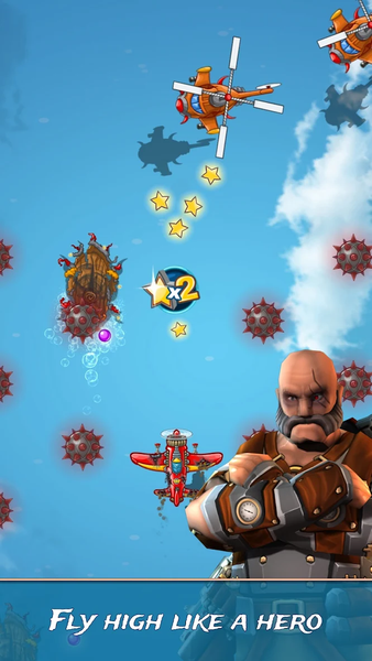 Epic Air Combat Airplane Game - عکس بازی موبایلی اندروید