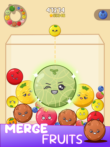 Fruit Merge Blast Puzzle - عکس بازی موبایلی اندروید