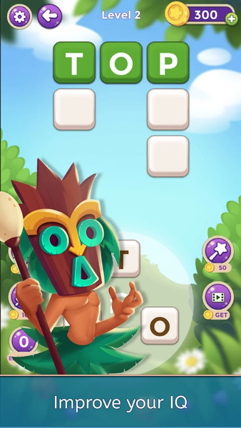 Senior Word Game - Gameplay image of android game