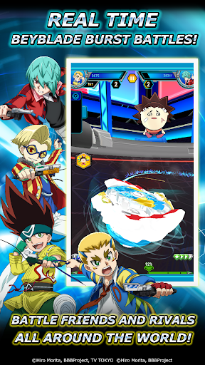 Beyblade Burst Rivals - Gameplay image of android game