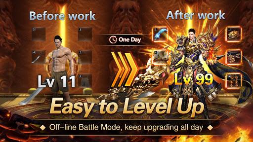 Legend of Blades - Gameplay image of android game