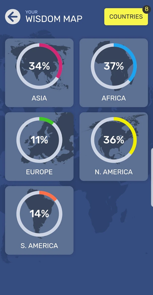 Map Quiz World Geography - Gameplay image of android game