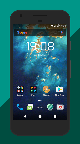 LineUI - CM13 CM12 Theme - Image screenshot of android app