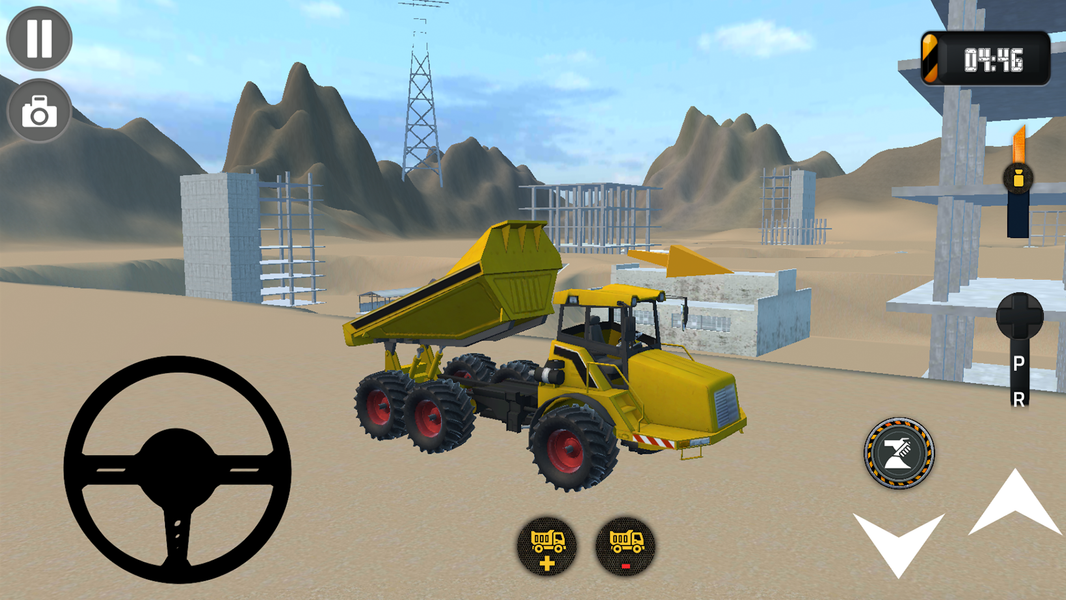 Heavy Dumper Truck Simulator - Gameplay image of android game