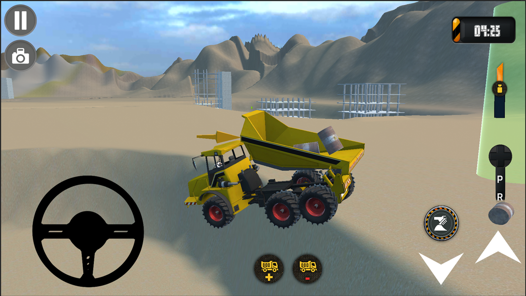 Heavy Dumper Truck Simulator - Gameplay image of android game
