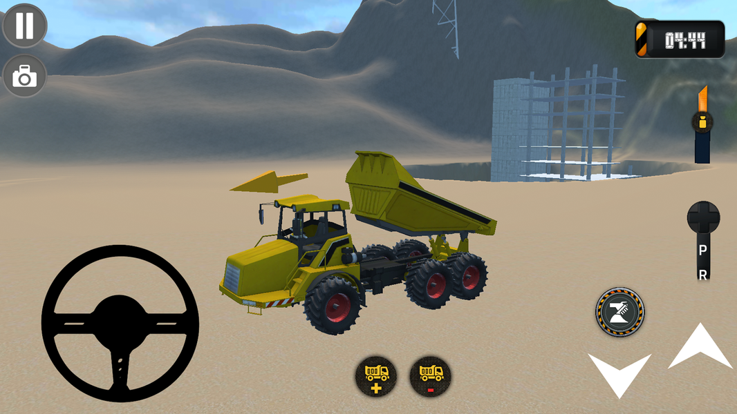 Heavy Dumper Truck Simulator - Gameplay image of android game