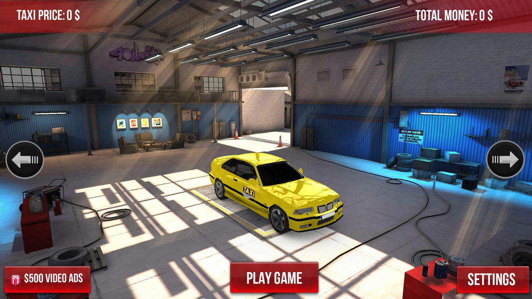 Taxi Passenger Simulator - Gameplay image of android game