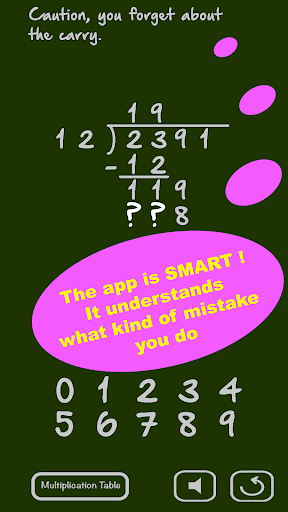 Math: Long Division - Image screenshot of android app