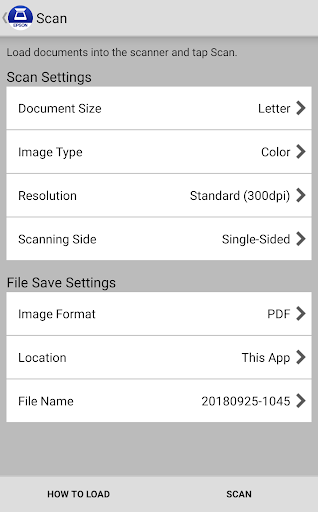 Epson DocumentScan - عکس برنامه موبایلی اندروید