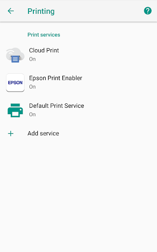 Epson Print Enabler - Image screenshot of android app