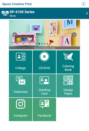 Epson Creative Print - Image screenshot of android app
