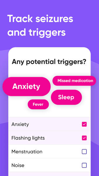 Epsy - for seizures & epilepsy - عکس برنامه موبایلی اندروید