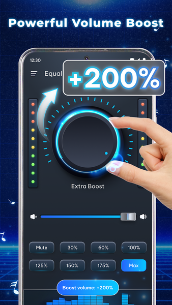 Equalizer Sound Booster - Image screenshot of android app