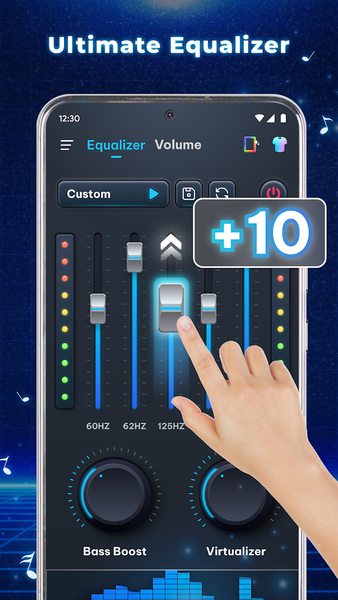 Equalizer Sound Booster - Image screenshot of android app