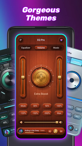 EQ Pro - Equalizer & Volume - عکس برنامه موبایلی اندروید