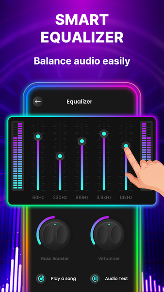 Volume Booster - Equalizer - Image screenshot of android app