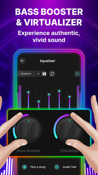 Volume Booster - Equalizer - Image screenshot of android app