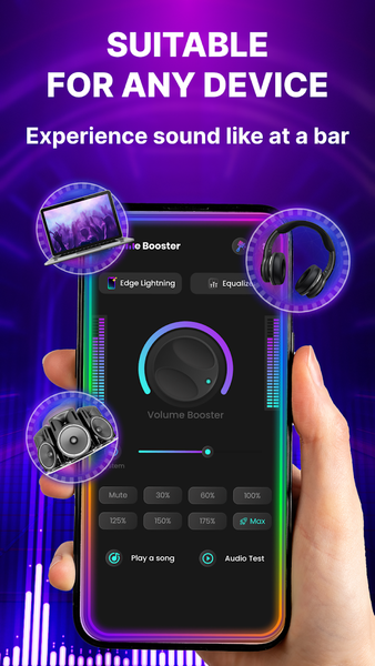 Volume Booster - Equalizer - Image screenshot of android app