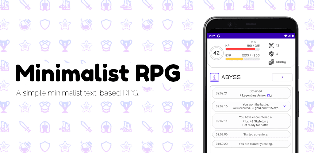 Minimalist RPG - Image screenshot of android app
