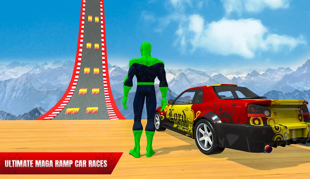 Superhero Well of Death Stunts - Gameplay image of android game