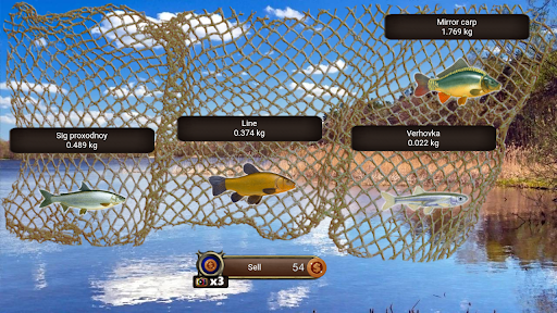 Fish rain: sport fishing - عکس بازی موبایلی اندروید