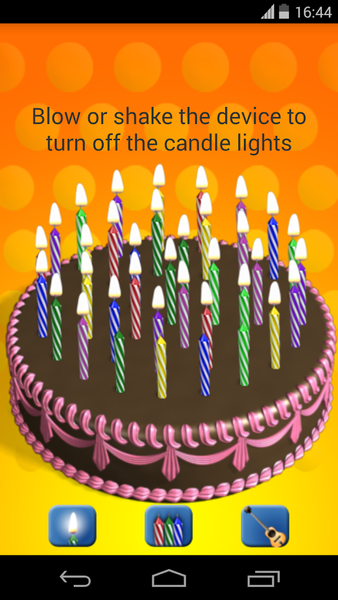 Candle Cake - Gameplay image of android game