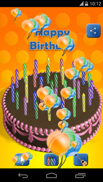 Candle Cake - Gameplay image of android game