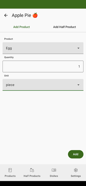 Food Cost Calculator - عکس برنامه موبایلی اندروید
