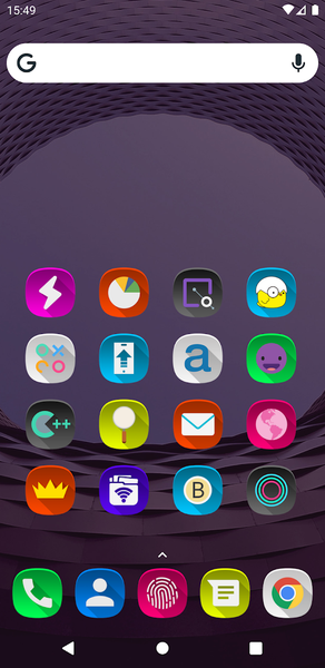 Annabelle ui icon pack - Image screenshot of android app