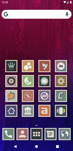 Shimu l icon pack - Image screenshot of android app