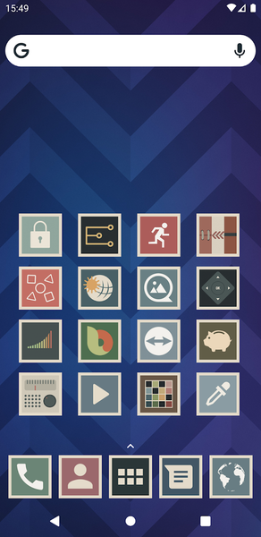 Shimu l icon pack - Image screenshot of android app