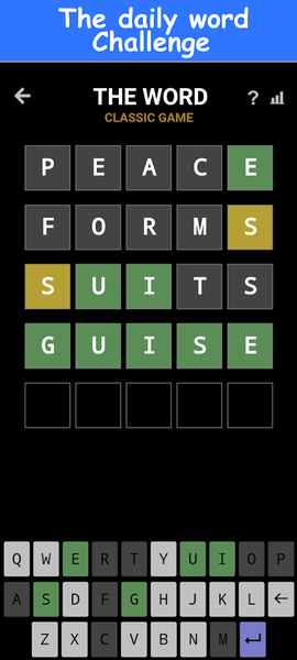 THE WORD - Game Of The Day - عکس بازی موبایلی اندروید