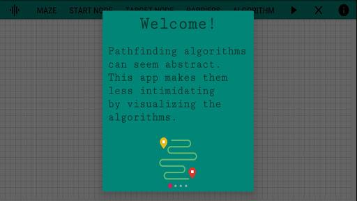 Pathfinding Visualizer - عکس برنامه موبایلی اندروید