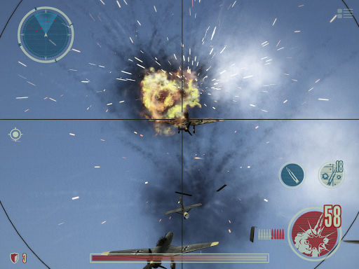 WWII: Clear Sky 1941 - Gameplay image of android game