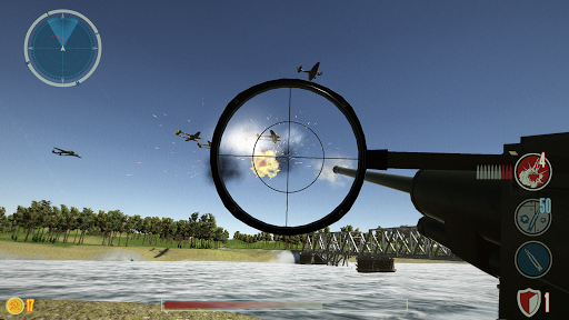 WWII: Clear Sky 1941 - Gameplay image of android game