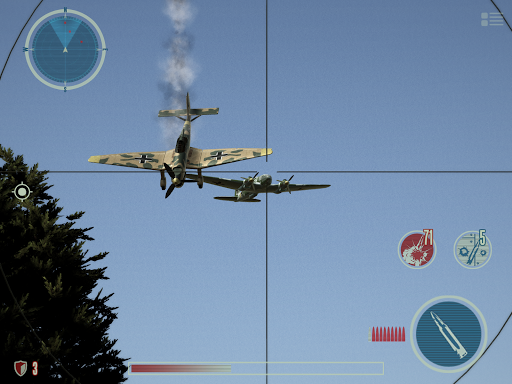 WWII: Clear Sky 1941 - Gameplay image of android game