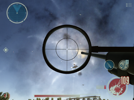 WWII: Clear Sky 1941 - Gameplay image of android game