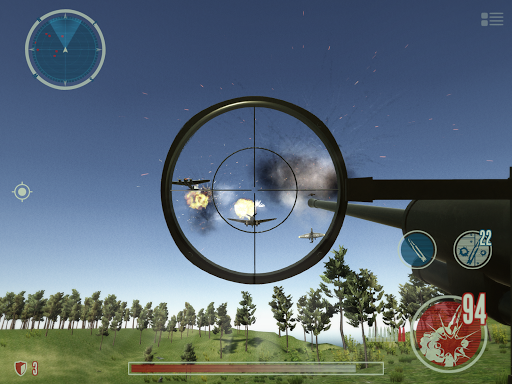 WWII: Clear Sky 1941 - Gameplay image of android game