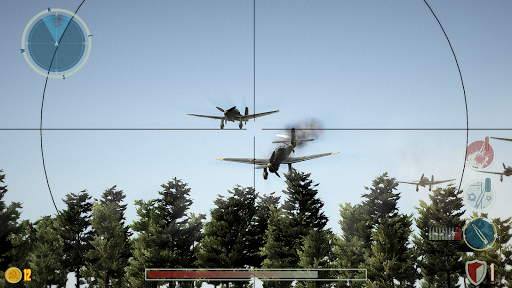 WWII: Clear Sky 1941 - Gameplay image of android game