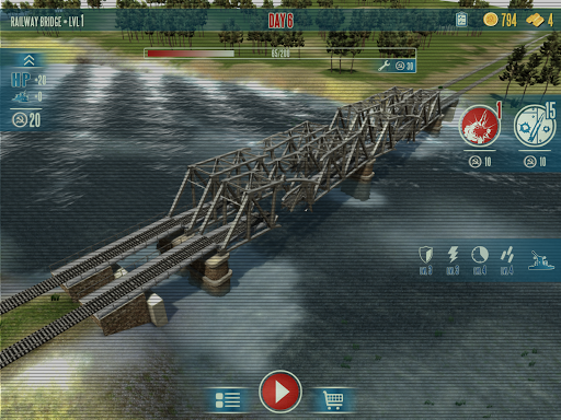 WWII: Clear Sky 1941 - Gameplay image of android game