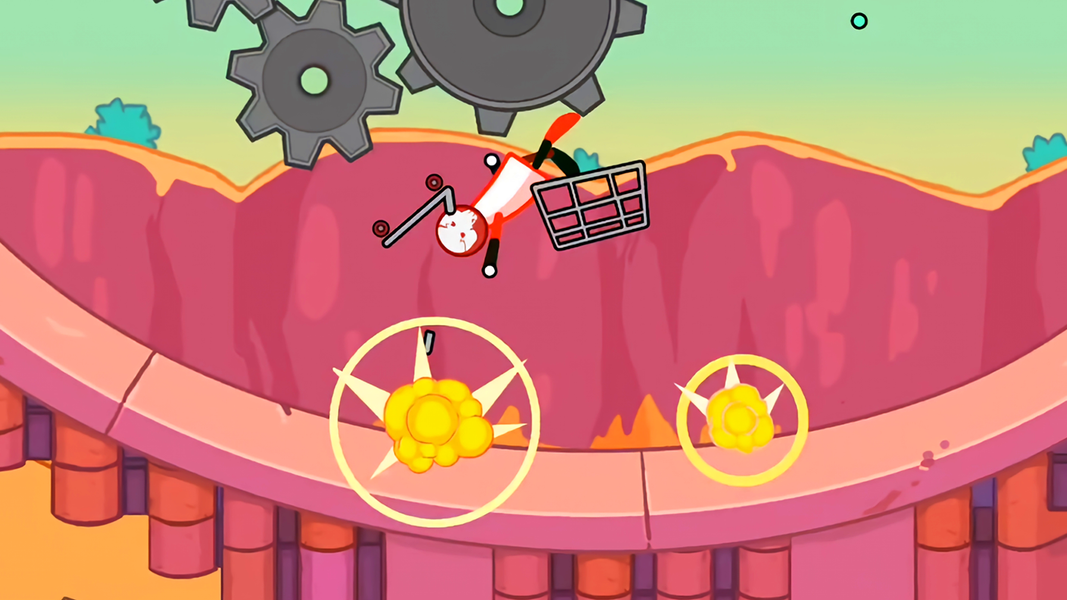Stickman Ragdoll Dismount Game - عکس بازی موبایلی اندروید