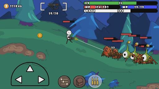 One Gun: Stickman - Gameplay image of android game