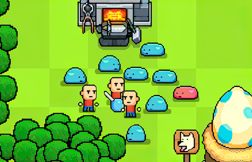 Pixel Pet teams: offline games - Gameplay image of android game