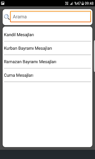 Cuma Kandil Bayram Mesajları - عکس برنامه موبایلی اندروید