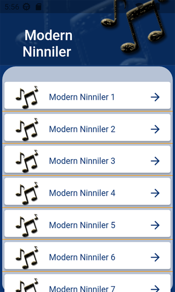 Ninniler - عکس برنامه موبایلی اندروید