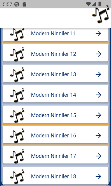 Ninniler - عکس برنامه موبایلی اندروید
