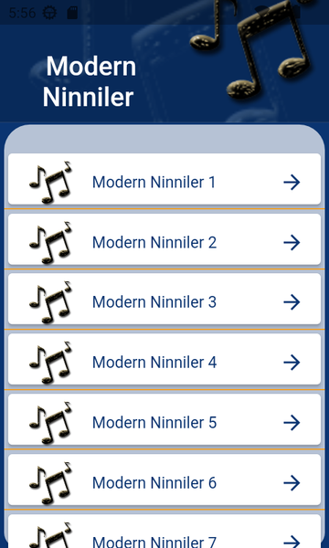 Ninniler - عکس برنامه موبایلی اندروید