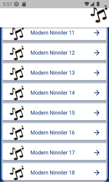 Ninniler - عکس برنامه موبایلی اندروید